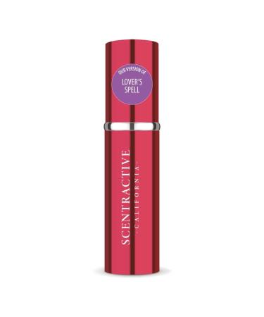 CA Perfume Impression of Victoria S. Lover s Spell For Women Replica Version Fragrance Dupes Concentrated Long Lasting Eau de Parfum Spray Refillable Atomizer Bottle 0.17 Fl Oz/5ml-X1 VICTORIA S. LOVER S SPELL IMPRESSION 0.17 Fl Oz (Pack of 1)