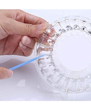 800Pcs Disposable Micro Brushes Applicator Fine Micro Applicator Brushes Microswabs Long-tip Microbrush Applicators for Eyelash Extensions Eye Dental Personal Care (8 Colors) - Buy Online on SooperMarket.com