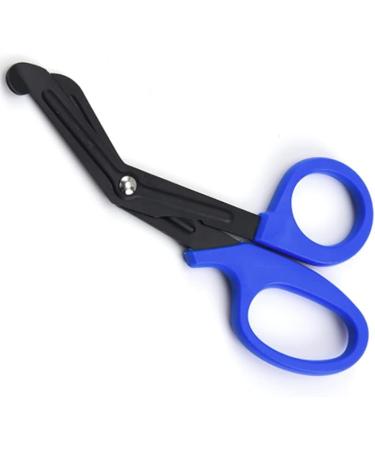 Versatile Medical Scissors - Stainless Steel & PP Plastic for Emergencies | Durable Blue Outdoor Camping Tool - Buy Online on SooperMarket.com