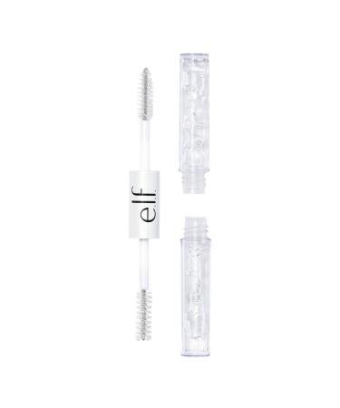 e.l.f. Clear Brow & Lash Mascara, Dual-Sided Clear Brow Gel & Mascara, Long-Wear Conditioning Formula, 0.084 Fl Oz