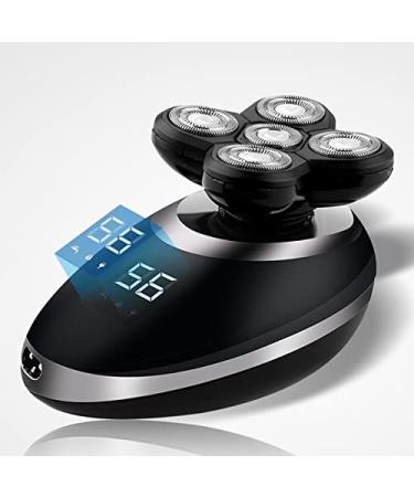 Electric Razor for Men - 5-in-1 Wet & Dry Shaver Kit | Rechargeable Rotary Grooming Tool - Buy Online on SooperMarket.com