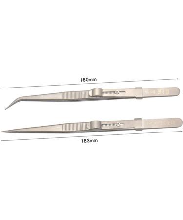 minkissy 1pc Set Pointed Repair Cardmaking Electronics Jewelry Diamond Jewelry Kit Multifunctional Tweezer Lengthen Steel Work 16*1cm Picture 1 - Buy Online on SooperMarket.com