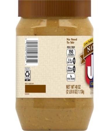 Jif Natural Crunchy Peanut Butter 40 oz - Buy Online on SooperMarket.com