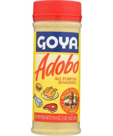 Goya Adobo with Pepper 16.5 OZ(Pack of 6)