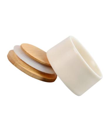 Angoily Tea Pot Lotion Jar Eyeshadow Jar Airtight Tea Tin Cream Jars Bottle Vials Cream Storage Bottle Face Cream Round Jars Sample Jars Lip Balm Tea Jar Ceramics Plaster Cosmetic White