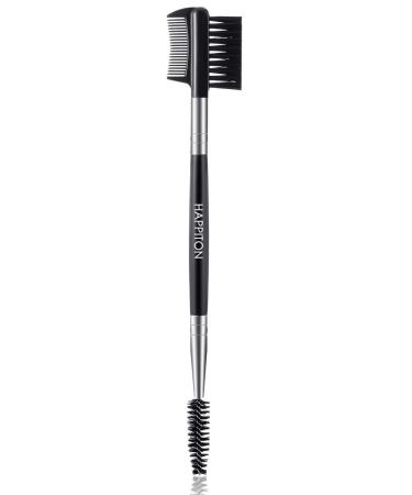 Eyebrow Eyelash Shaper Eyelash Comb Eyebrow Brush 3-in-1 Multifunction for Separating Lashes Eliminating Mascara Clumps and Grooming and Shaping Brows-1 Piece Black