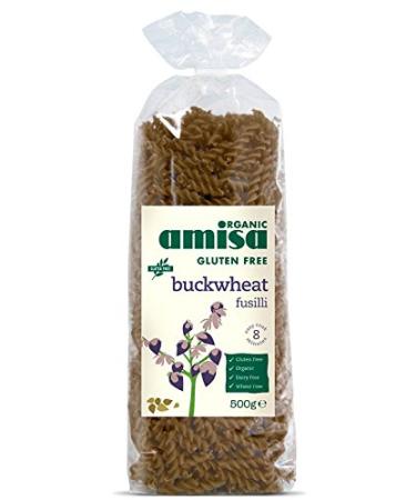Gluten Free Buckwheat Fusilli Organic 500g by Amisa