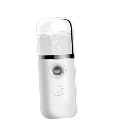 CANIGHT Hydrating Instrument Face Steamer Eyelash Extensions Mist Cool Mist Sprayer Facial Mister Abs White
