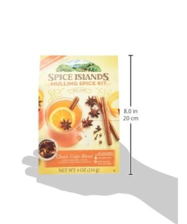 Spice Islands Classic Cider Blend - Mulling Spice Kit with Infuser Ball - Buy Online on SooperMarket.com
