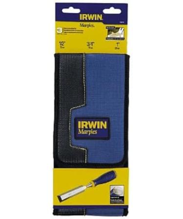 IRWIN Marples Chisel Set with Wallet  3-Piece (1768781)   Blue - Buy Online on SooperMarket.com