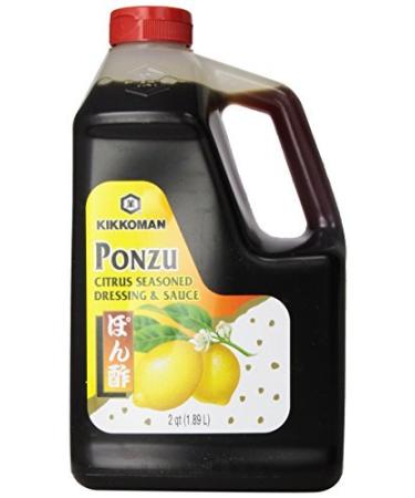 Kikkoman Ponzu Soy Sauce Food Service, Citrus,64 Ounce