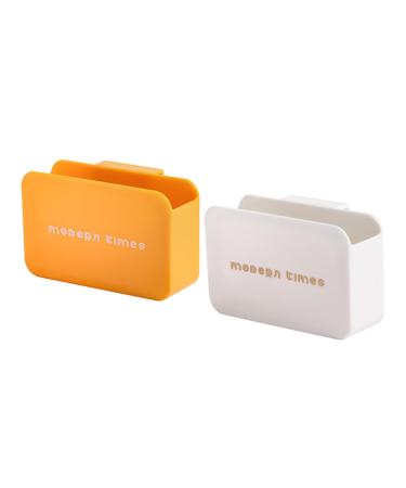 CIYODO 2pcs Box Storage Box Mini Refrigerator Office Supplies Side Food Fridge Side Door Holder It Can Move
