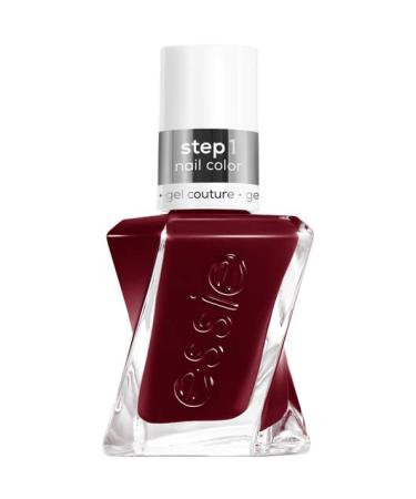 Essie Gel Couture Long-Lasting Nail Polish  8-Free Vegan  Deep Red  Spiked With Style  0.46 fl oz