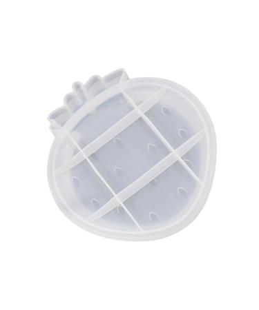 Hohopeti 1pc Strawberry Silicone Mold Folding Chairs Home Diy Mold White Epoxy Resin Household White 18.3X22CM