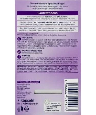 Concentrate Lift Effect Face Care Serum - 21 Capsules | Anti-Aging Skincare for All Skin Types | International Shipping Available - Buy Online on SooperMarket.com