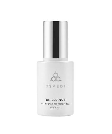 COSMEDIX. Brilliancy Vitamin C Brightening Face Oil AM/PM Sunflower Seed Oil & Elderberry Fruit Extract Protect Skin Hydrates Skin Vegan Gluten & Cruelty Free