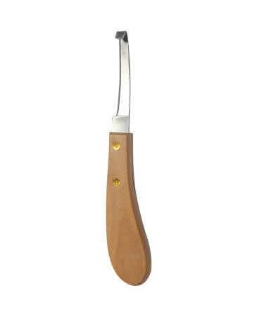 MEISH Carbon Steel Horse Hoof Knife Equine Farrier Horse Shoe Trimmer Horse Hoof Cutter for Professional Farrier Tools