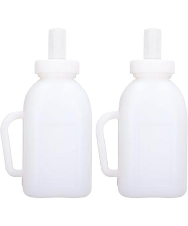 Yuehua 1L Calf Bottle - Suction Bottle for Calves Sheep & Lambs | Removable Pacifier | Ideal for Farm & Ranch - Buy Online on SooperMarket.com