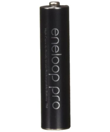 Eneloop 4 Panasonic Pro AAA 950mAh Min 900mAh High Capacity Ni-MH Pre-Charged Rechargeable Batteries with Battery Holder