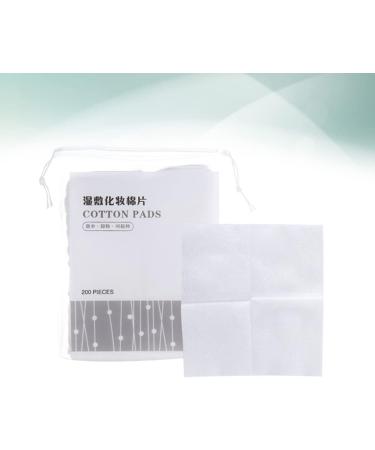 Housoutil Makeup Removal Pads - Wet & Dry Facial Towels | Disposable Cotton Cleansing Wipes for Easy Makeup Removal | 10x10cm Face Cloths - Buy Online on SooperMarket.com