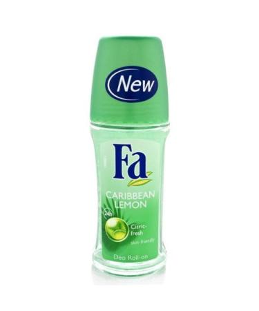 Fa Deodorant Roll-On - Caribbean Lemon 50ml/1.7oz