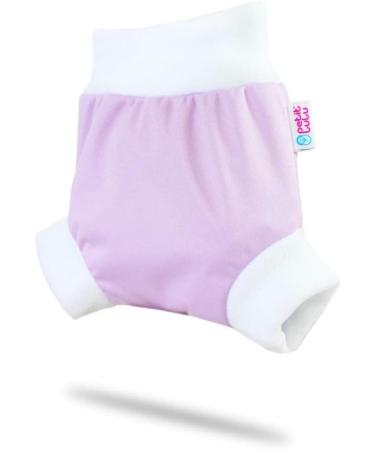 Petit Lulu Washable Diaper Wrap - Size S | Reusable Cloth Nappy Made in Europe (Lilac) - Buy Online on SooperMarket.com