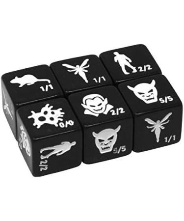Monster Rocks 36 Token Dice Set for Magic The Gathering - 6 of Each Color - Buy Online on SooperMarket.com