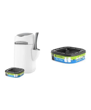 LitterLocker Cat Litter Disposal System + LitterLocker Design and Design Plus Refill Locker (Blue) Litter Disposal System + Refill Locker Blue