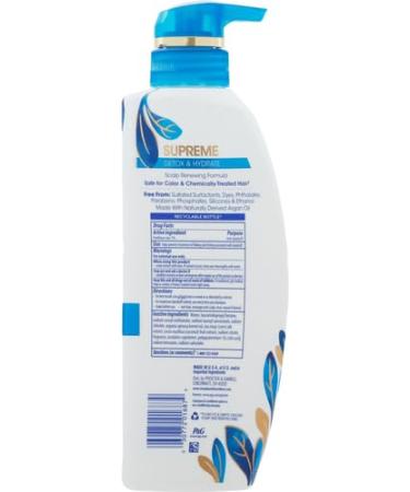 Buy Head & Shoulders Supreme Sulfate Free Detox & Hydrate Shampoo 11.8oz - International Shipping Available - Buy Online on SooperMarket.com