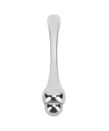 Eye Cream Applicator Wand Stick Metal Eye Cream Massage Stick Magnetic Double Head Comfortable Grip Facial Skin Care Applicator
