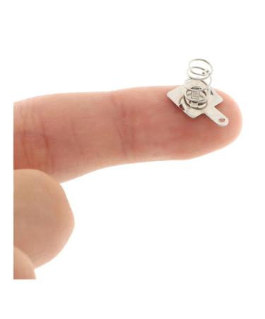 10 Pairs Replacement Metal Battery Spring Contact Plates for AA AAA - Positive & Negative Contacts Compression Small Springs - Buy Online on SooperMarket.com