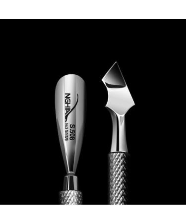 Stainless Steel Nail & Cuticle Care: Precision Toolsfor At-Home Manicures & Pedicures-Expert Silver - Buy Online on SooperMarket.com