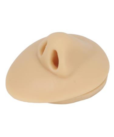 3D Simulated Soft Silicone Nose Model - Reusable Piercing Practice Tool | Ideal for Beauty Salons & Acupuncture Teaching - Buy Online on SooperMarket.com