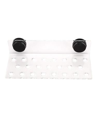 Cikonielf aquarium Korals question holder coral rack magnetic acrylic aquarium coral question rack bracket transparent aquarium coral rack bracket holder (23 hole)