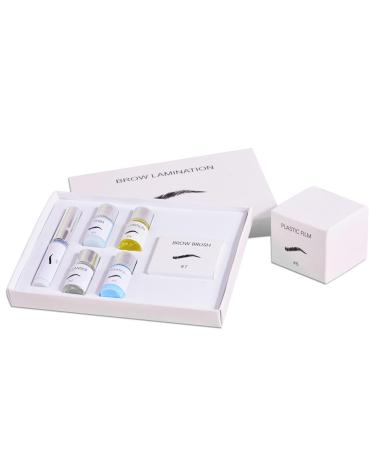 Virtcooy Brow Lamination Kit - Instant Eyebrow Styling Kit - Instant Home Salon Semi-Permanent Eyebrow Beauty Tool to Achieve Fuller Brows