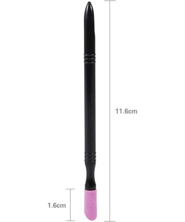 Manicure Pedicure Quartz Pusher Stick Pen Dual Purpose Nail Cuticle Remover Scrub Polish Manicure Pedicure Repair Tool for Daily Use Washable with Water - Buy Online on SooperMarket.com