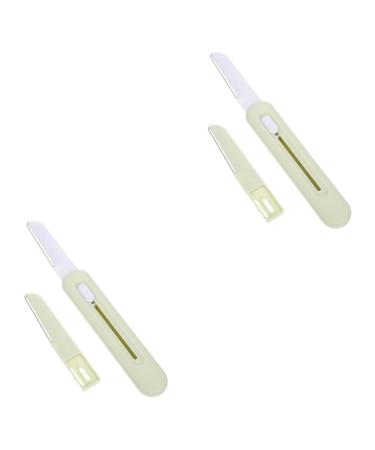 Balacoo 2 Sets Eyebrow Trimmer Hair Remover Miss Abs Portable
