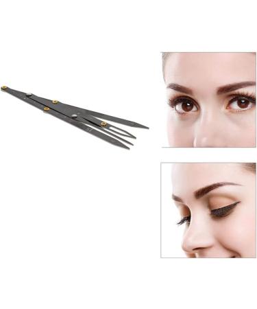 zalati Eyebrow Stencil Ruler Eyebrows Golden Ratio Three-point Positioning Balance DIY Ruler Makeup Caliper Microblading Supplies Shaper Ruler for Eyebrow Measure Tool - Buy Online on SooperMarket.com