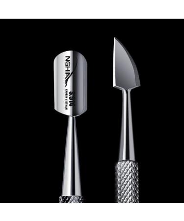 Stainless Steel Nail & Cuticle Care: Precision Toolsfor At-Home Manicures & Pedicures-Expert Silver - Buy Online on SooperMarket.com