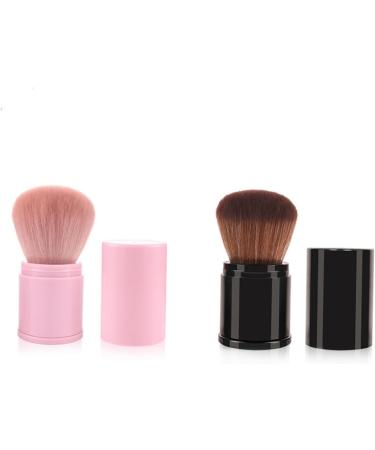 Baluue Face Powder Highlighters Makeup Highlighter Face Buffing Brush Loose Powder Pink 8.3x3.3cm Pink - Buy Online on SooperMarket.com