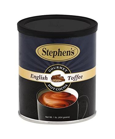 Stephen's Gourmet English Toffee Cocoa  1 lb Canister English Toffee Cocoa 1 Pound (Pack of 1) - Buy Online on SooperMarket.com