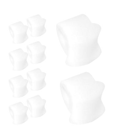 Toe Protector Hallux Valgus Corrector 5 Pairs for Overlapping Toes