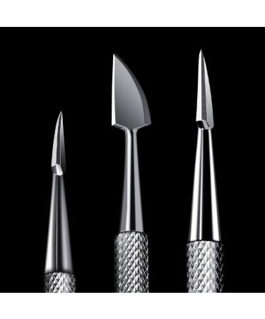 Stainless Steel Nail & Cuticle Care: Precision Toolsfor At-Home Manicures & Pedicures-Expert Silver - Buy Online on SooperMarket.com