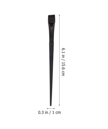 Beaupretty 6pcs Travel Eyeliner Makeup Brush Set - Dual Purpose Thin Eye Liner & Cream Brushes for Perfect Makeup - Artificial Fiber - Buy Online on SooperMarket.com