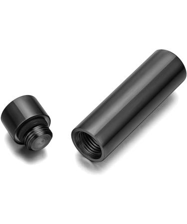 PiercingJak Hollow Flower Cylinder Cremation Necklace for Ashes - Stainless Steel Memorial Locket Keepsake for Women Men Pet Black - Buy Online on SooperMarket.com