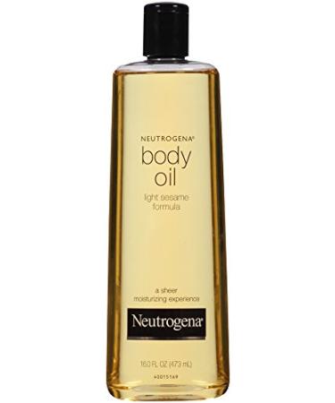 Neutrogena Body Oil Light Sesame 16 Fluid Ounce