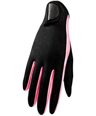 PURFUN 1.5mm Neoprene Diving Gloves | Thermal Full Finger Wetsuit Gloves | Pink Medium - for Swimming, Snorkeling, Kayaking & More - Buy Online on SooperMarket.com
