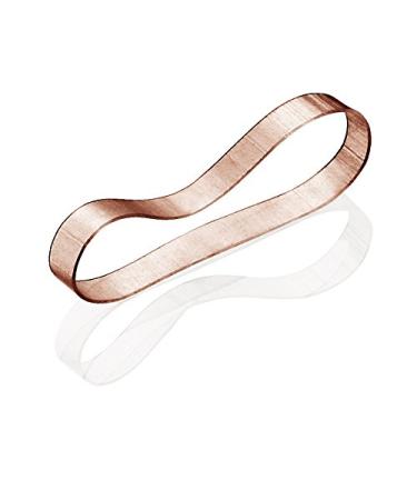 BLAX Snag Free Hair Ties 8 Pieces BROWN - 8 in 1 PACK