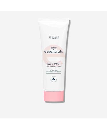 Oriflame Glow Essentials Face Wash with Vitamins E & B3 125ML