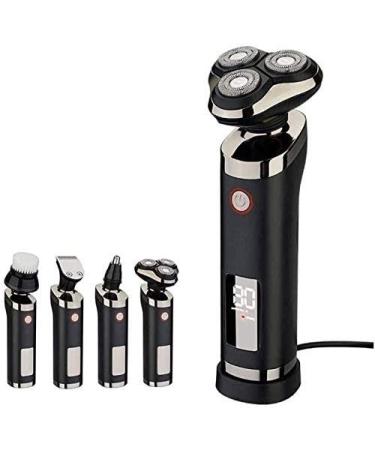 GeRRiT Electric Razor for Men Rotary Electric Shaver Digital Display Rechargeable